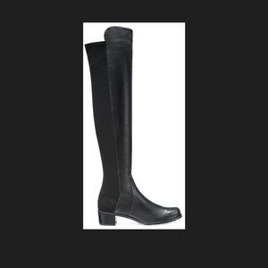 Stuart Weitzman 5050 Over-the-Knee Boots, Black Size 9.5